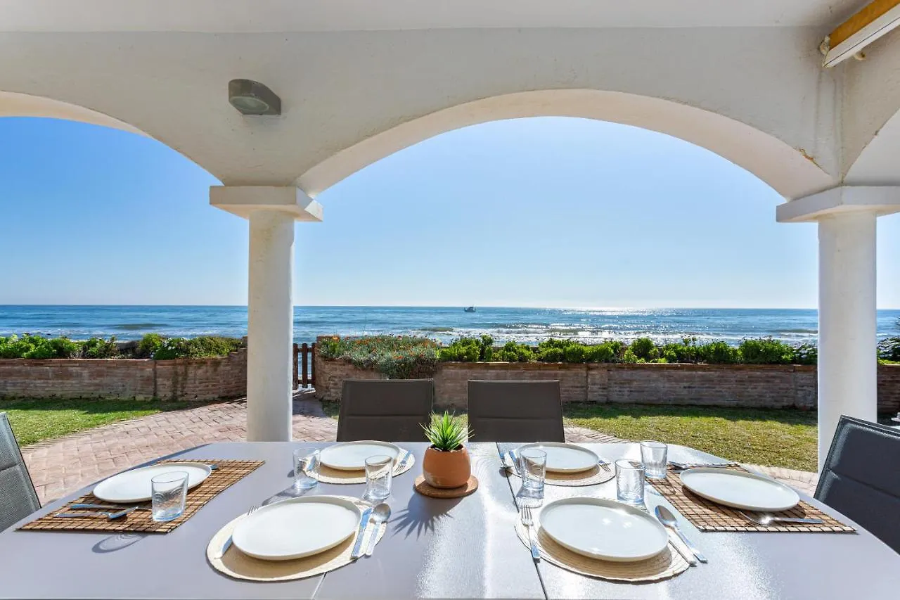 Charming Villa On The Seafront Marbella Spain